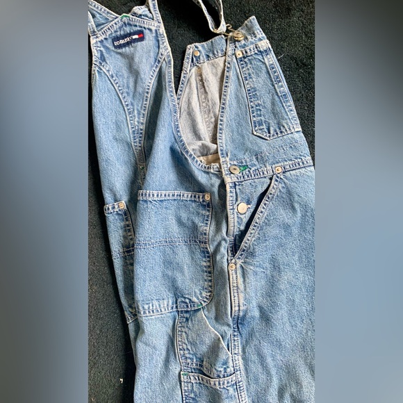Vintage Tommy Hilfiger painter pants bib overalls size M - Picture 11 of 13